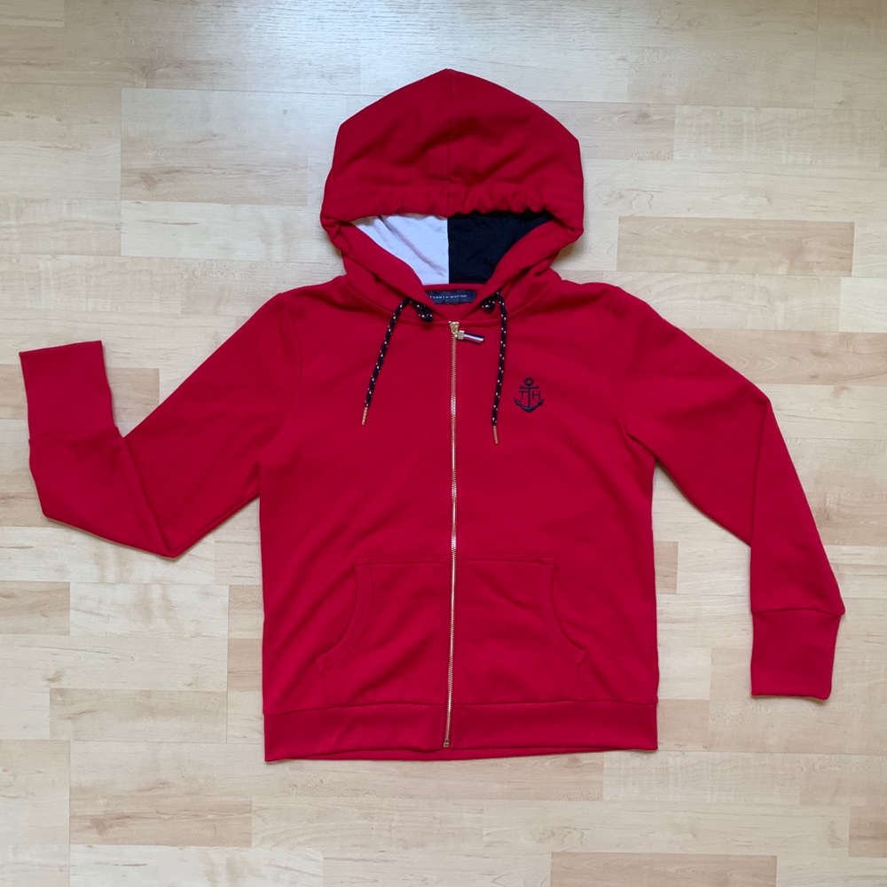 Women’s nautical Tommy Hilfiger Full Zip Hoodie